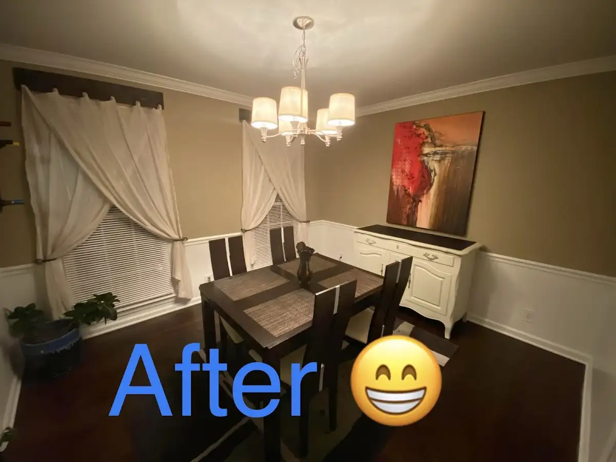 Professional dining room restoration after water damage in Portage Lakes