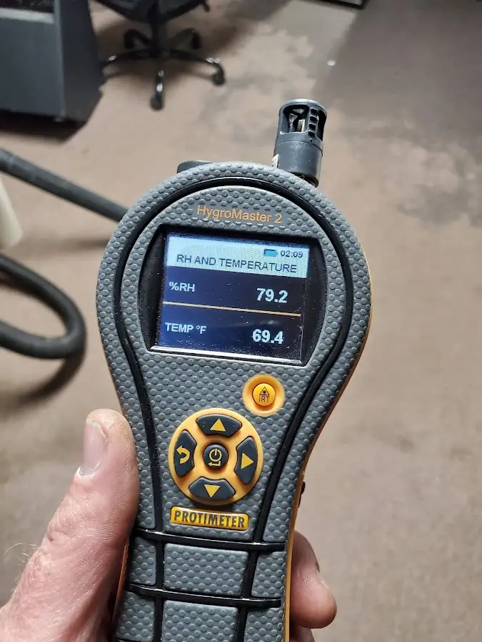 Moisture meter humidity assessment for Mold Remediation & Removal in Portage Lakes